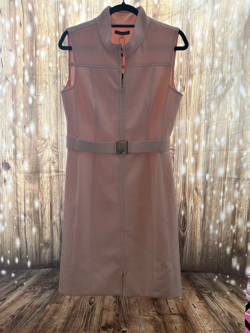 Tommy Hilfiger Sleeveless Blush Pink Dress